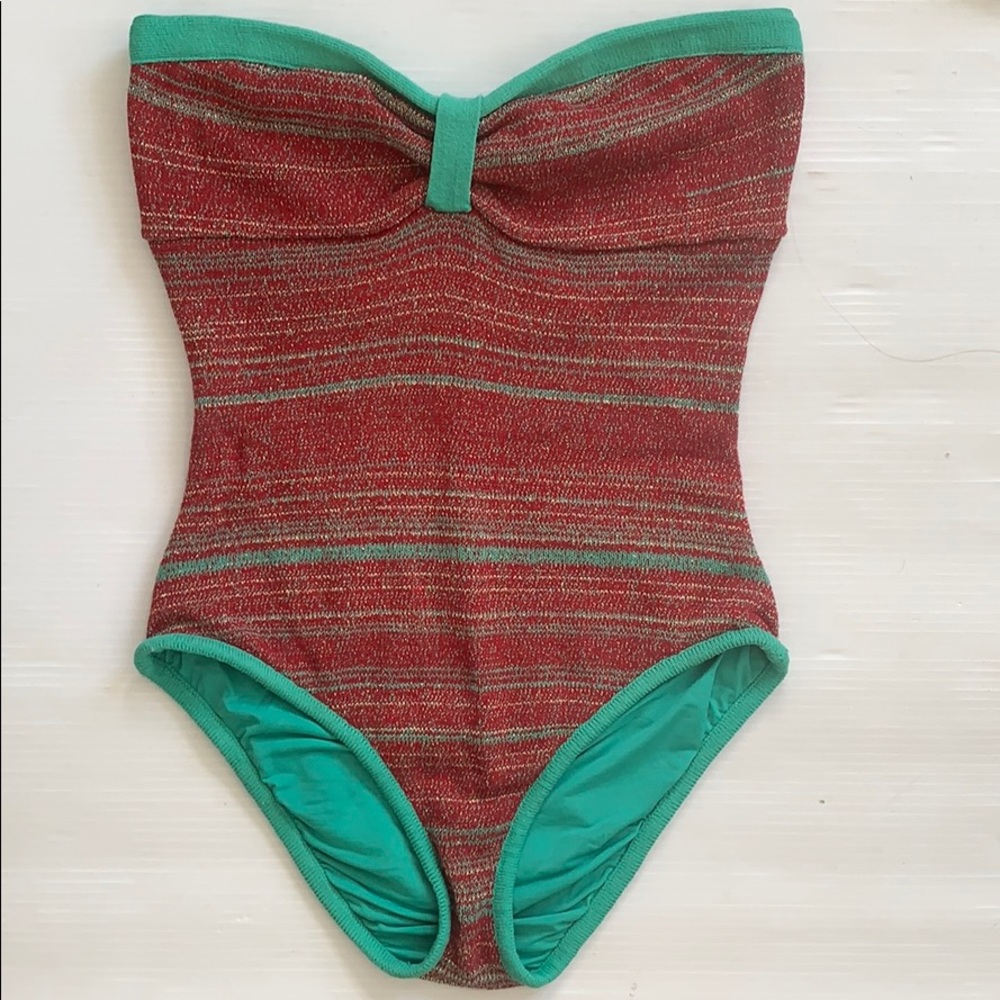 Despi Brazilian designer one piece bathing suit.